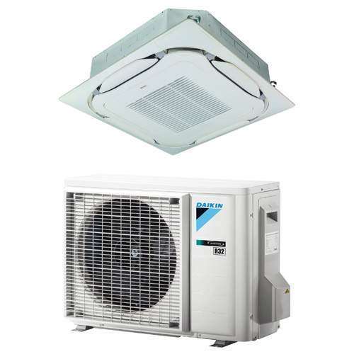 Daikin Roundflow cassette binnen + buitenunit 6,0 kW R32 excl. paneel en bediening