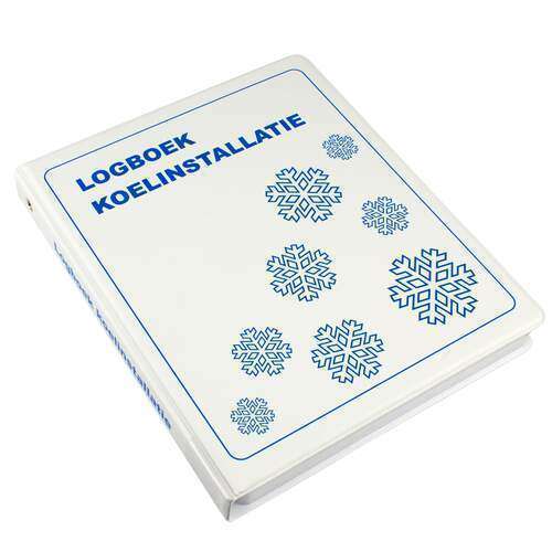 Universeel logboek A4 leeg t.b.v. koel/warmtepomp installatie
